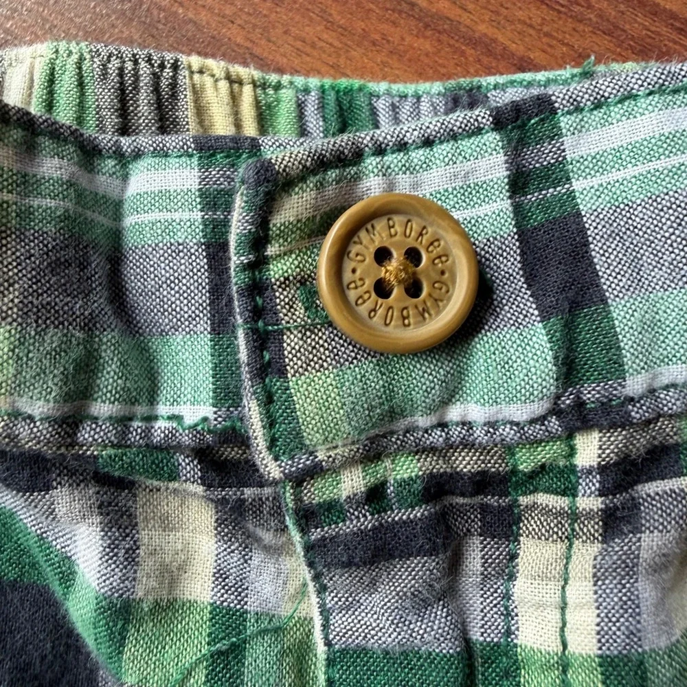Gymboree plaid patchwork